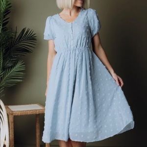 Mila Swiss Dot Dress